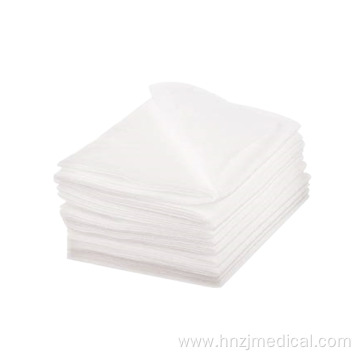 White Cotton Fabric Medical Absorbent Gauze Pad